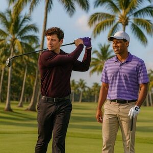 Mens dry fit golf shirts size XL set of 2